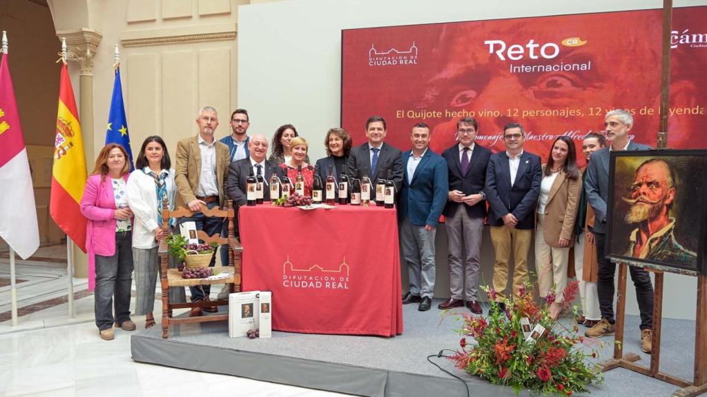 Presentación del proyecto 12 personajes, 12 vinos de leyenda.