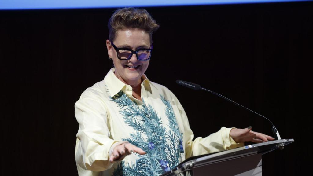 Francesca Thyssen en un acto público.