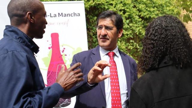José Manuel Caballero durante el ‘Castilla-La Mancha Welcome Event’.