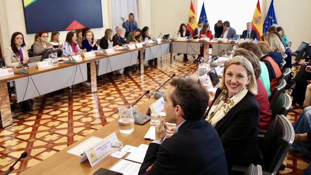 La vicepresidenta de la Junta de Castilla y León y consejera de Familia e Igualdad de Oportunidades, Isabel Blanco, participa en la Conferencia Sectorial de Infancia y Adolescencia