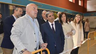 Visita a las obras de la estación de autobuses de Valladolid