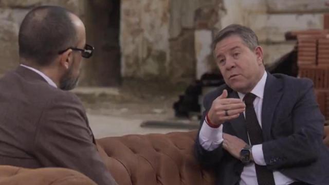 Emiliano García-Page, entrevistado por Risto Mejide.