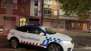 Un coche de la Policía Municipal de Valladolid