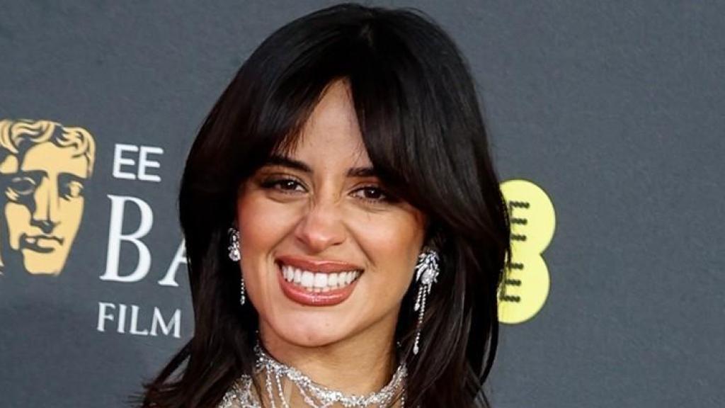 Camila Cabello, en la alfombra roja de los Premios BAFTA.
