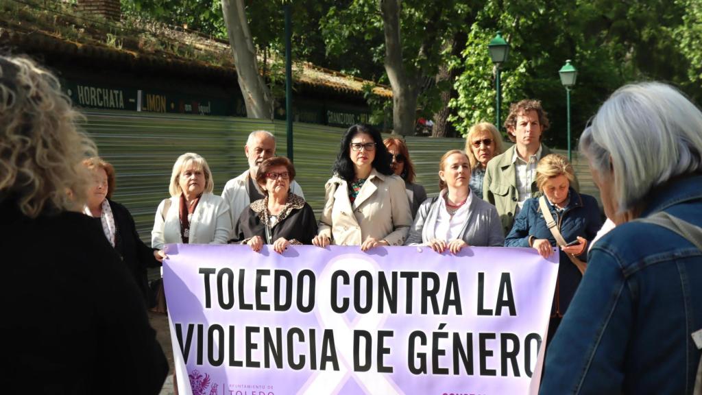 Concentración del Consejo Local de la Mujer de Toledo.