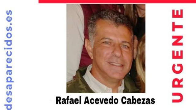 Rafael Acevedo, el hombre de 52 años desaparecido en Montellano.