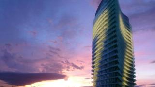 La Torre del Agua, durante el evento de Volkswagen.