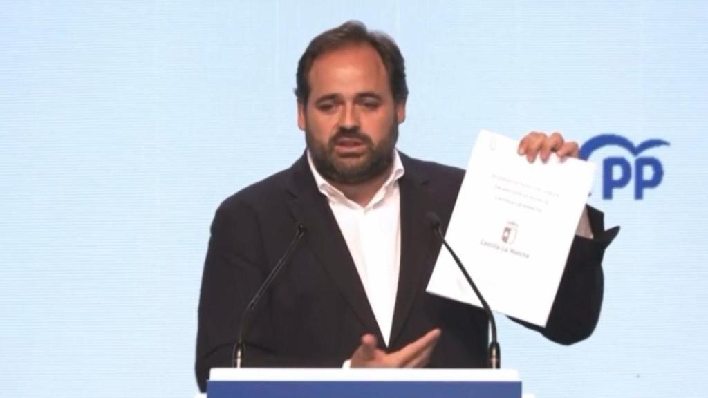 Paco Núñez, presidente de Partido Popular de Castilla-La Mancha.