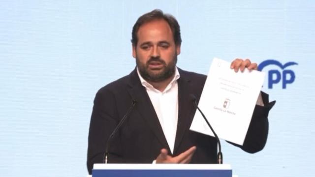 Paco Núñez, presidente de Partido Popular de Castilla-La Mancha.