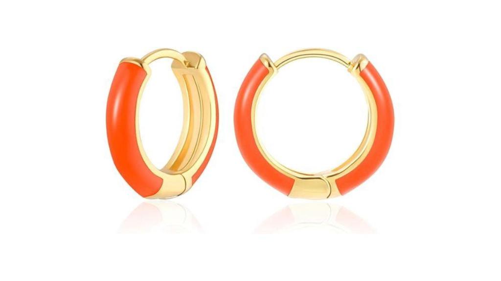 Pendientes de aro de oro pequeños