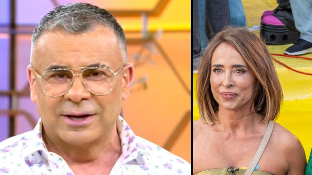 Jorge Javier Vázquez, María Patiño y Belén Esteban, en un fotomontaje de BLUPER.