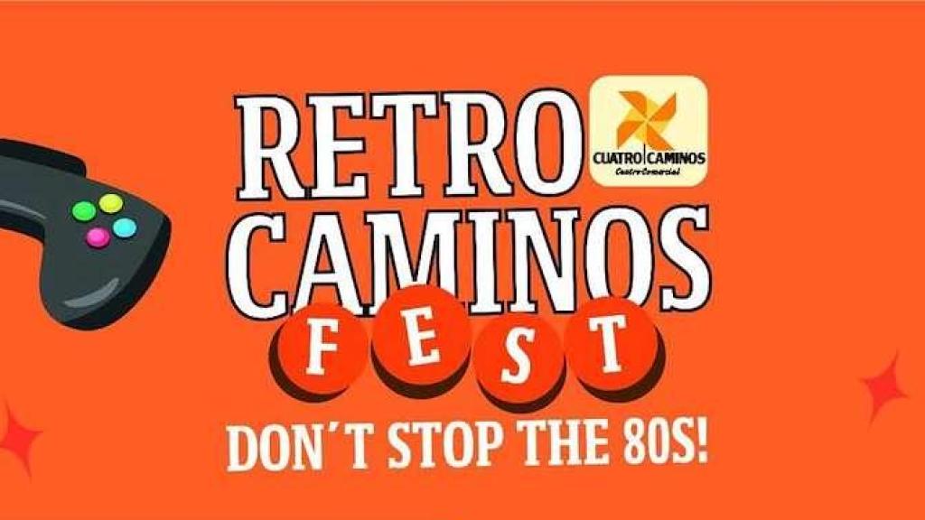 Cartel 2025 de Retro Caminos Fest.