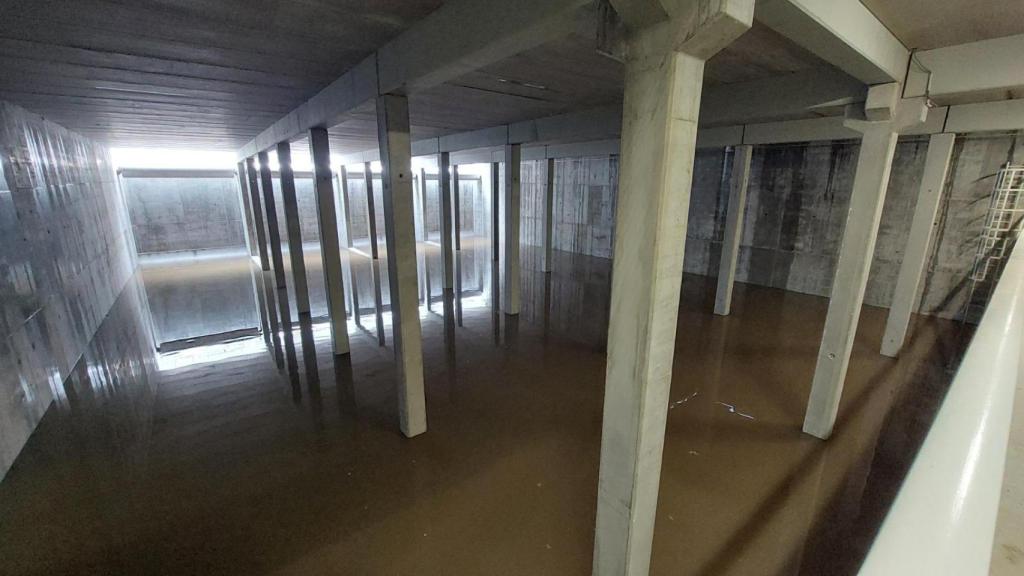 El nuevo tanque de tormentas del municipio burgalés de Miranda de Ebro