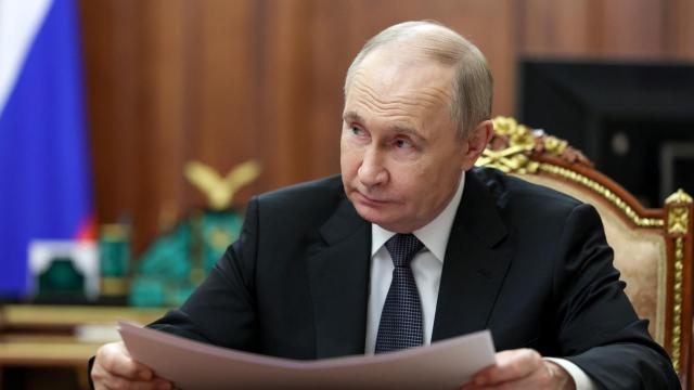 El presidente de Rusia, Vladímir Putin.