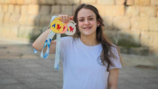 Marta García Rincón en una entrevista para EL ESPAÑOL de Castilla y León