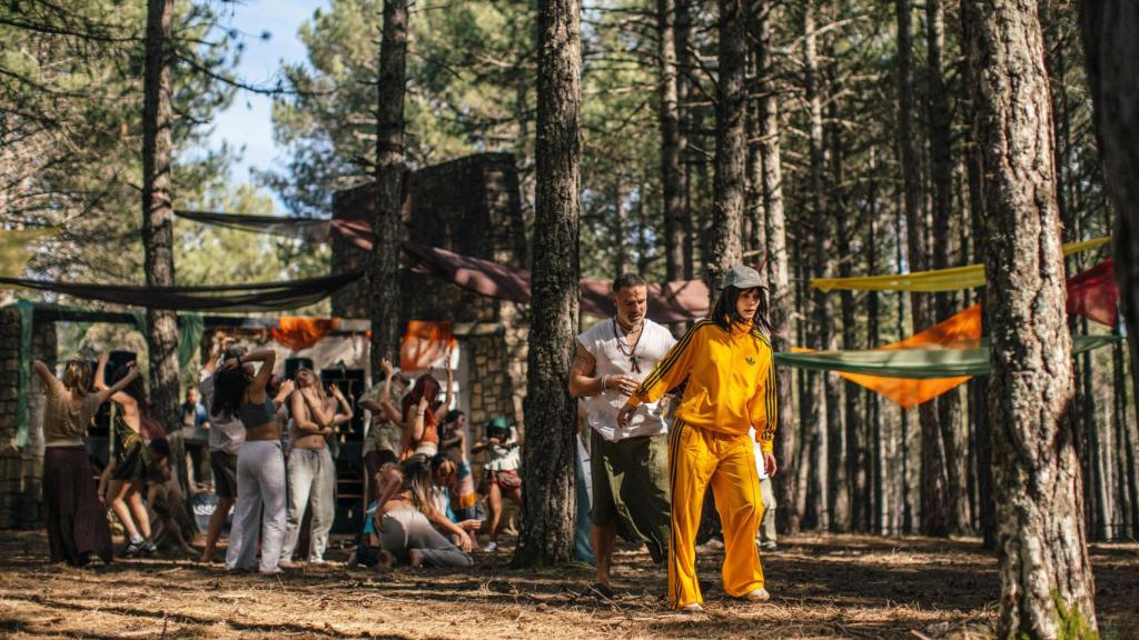 Esther Acebo y Roberto Manrique.