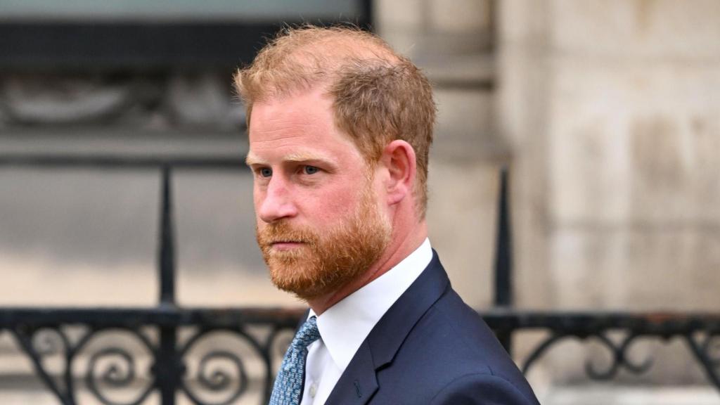 El príncipe Harry, en el juicio de Londres el 8 de abril de 2025.