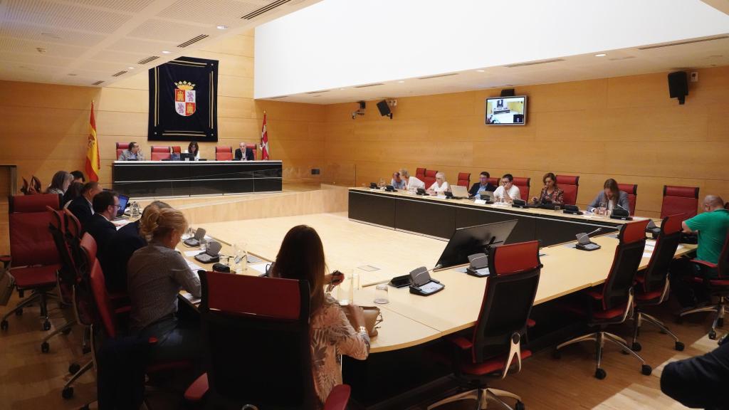 Imagen de archivo de la Comisión de Medio Ambiente, Vivienda y Ordenación del Territorio de las Cortes de Castilla y León