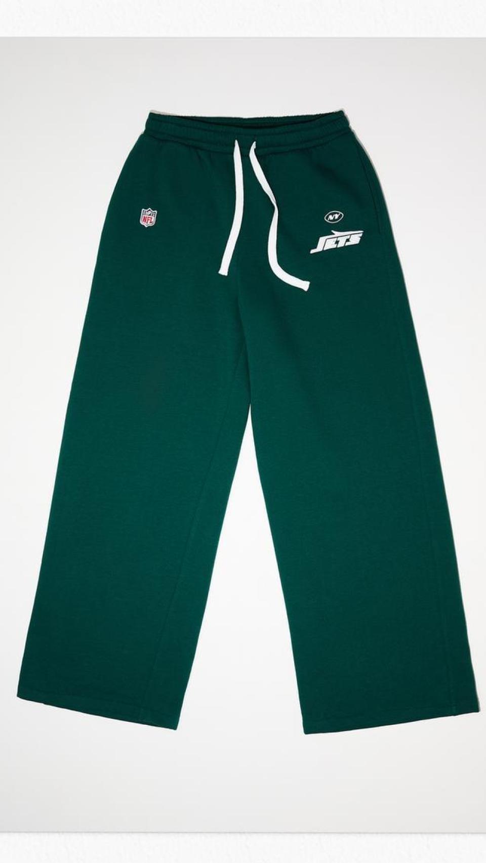 Pantalón Felpa NFL Jets de Zara. REF 0264/301/914