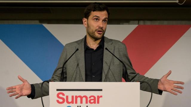 Archivo - El portavoz de Sumar Galicia, Paulo Carlos López