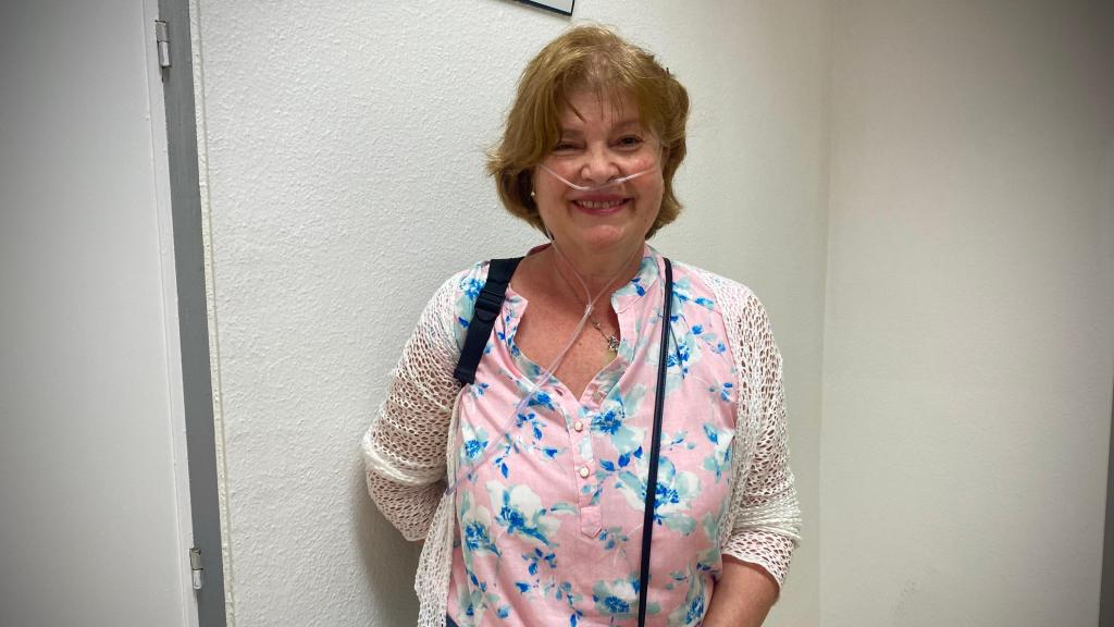 Isidora Sierra, la malagueña con EPOC.