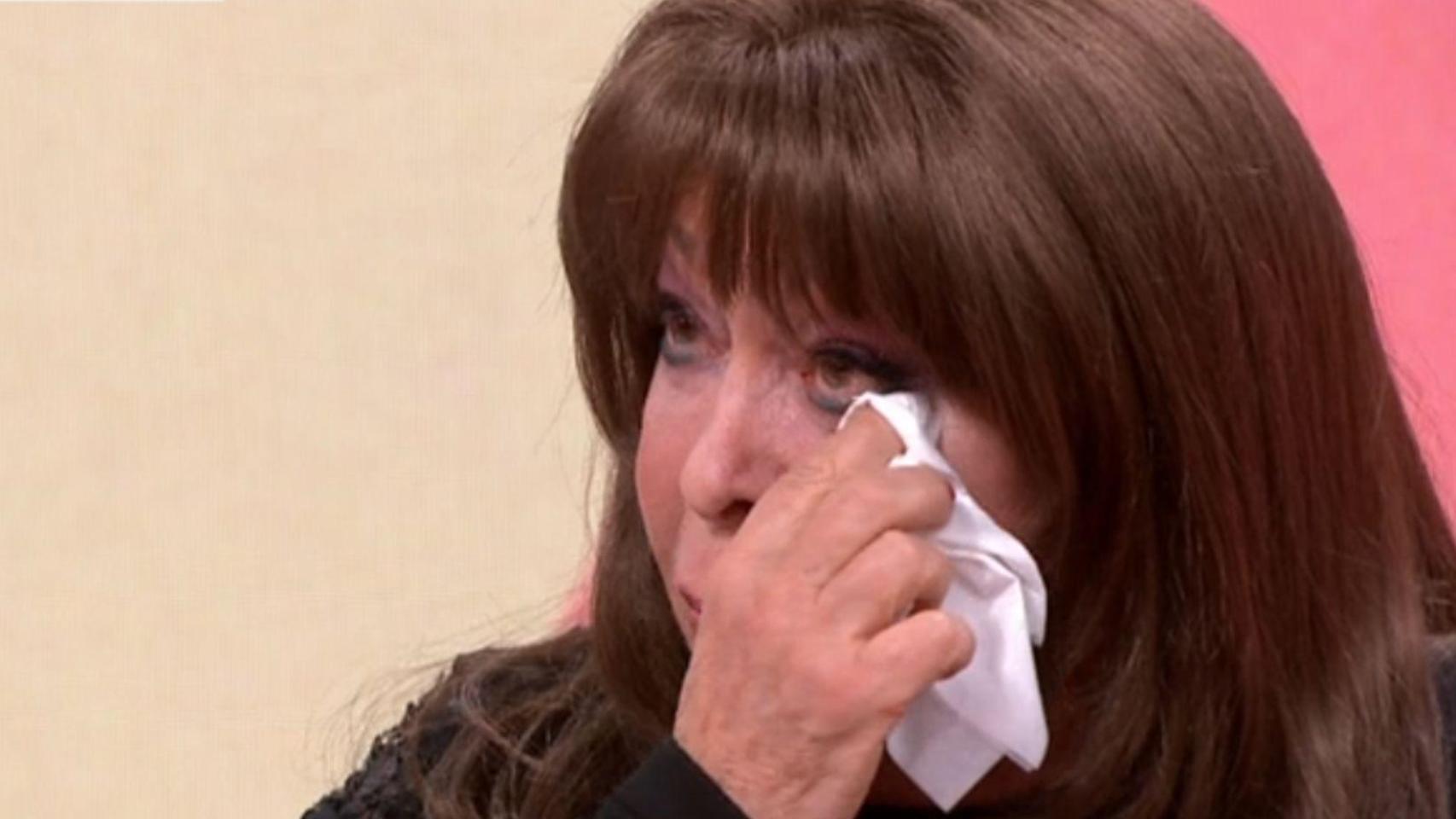 Massiel durante el programa de hoy.