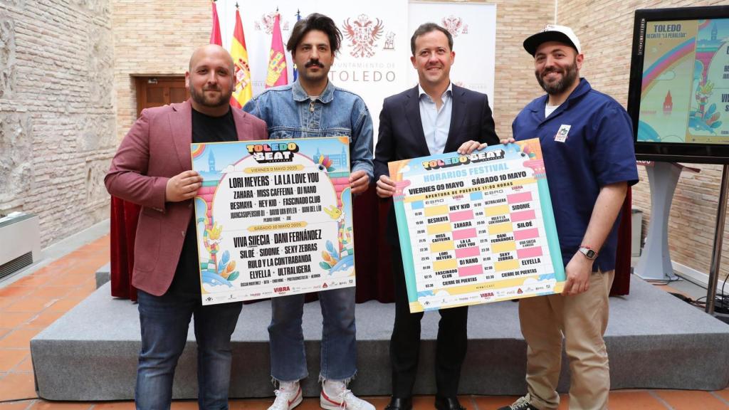 Presentación de la tercera edición del Toledo Beat Festival.
