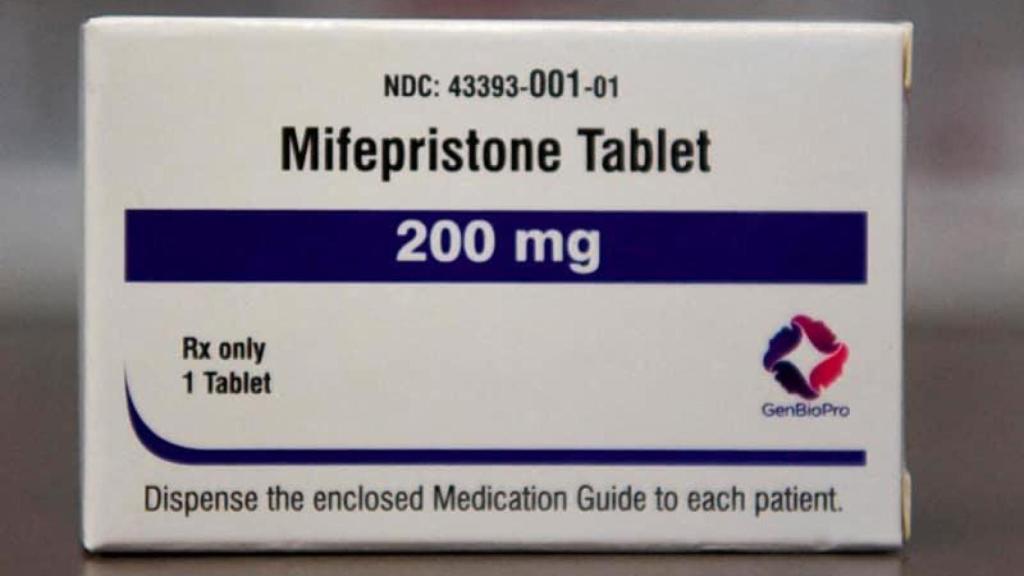 La píldora abortiva mifepristona.