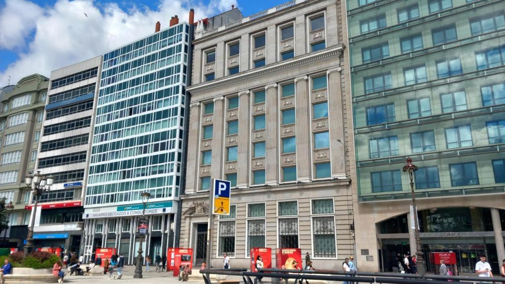 El Banco Hispano de A Coruña: el número 4 del Cantón grande