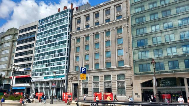 El Banco Hispano de A Coruña: el número 4 del Cantón grande