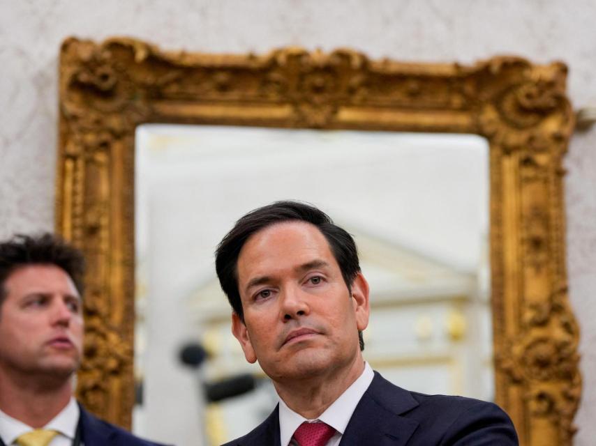 El secretario de Estado de Estados Unidos, Marco Rubio, en la Casa Blanca.