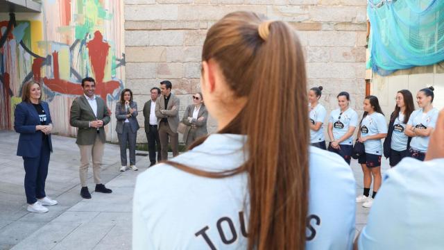 La Deputación recibe a As Celtas: Si somos la provincia del deporte es por equipos como As Celtas