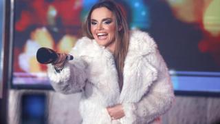 Melody, en su fiesta de despedida antes de poner rumbo a Eurovisión 2025.