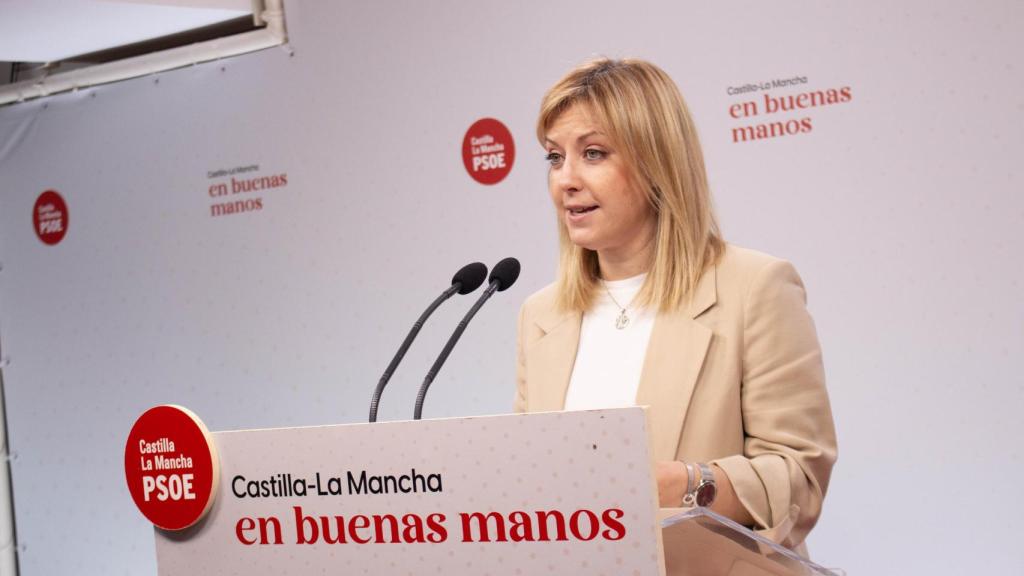 Ana Isabel Abengózar, portavoz del PSOE en las Cortes de Castilla-La Mancha.