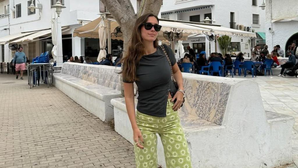 María Pombo, en Almería.