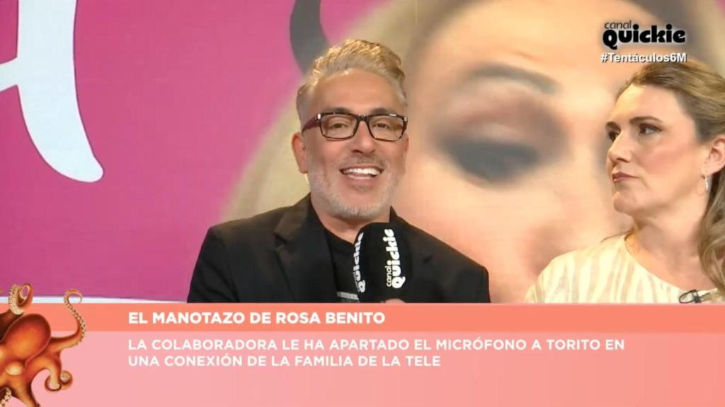 Kiko Hernández y Carlota Corredera en 'Tentáculos'.