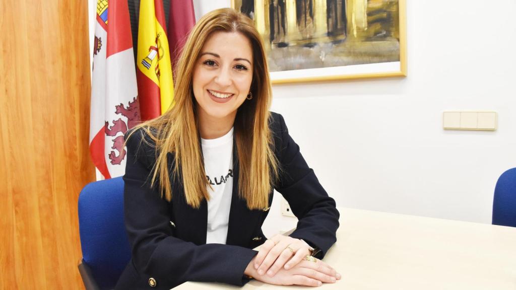 Carolina del Bosque durante la entrevista