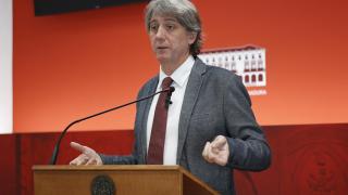 El secretario general del PSOE de Castilla y León, Carlos Martínez, en una imagen de archivo