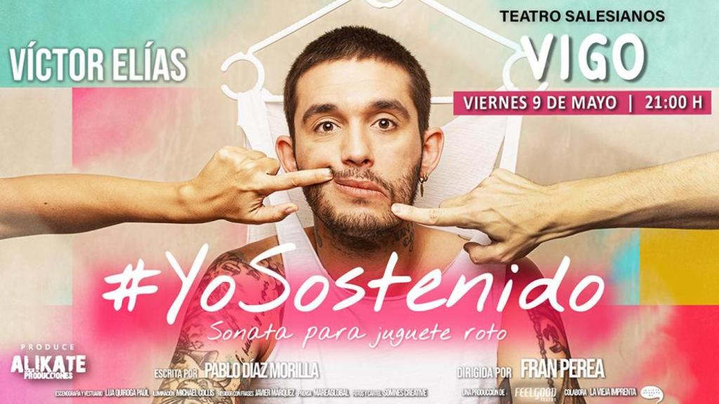 Cartel del monólogo de Víctor Elías 'Yosostenido'