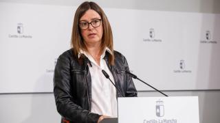 Esther Padilla es la consejera portavoz del Gobierno de Castilla-La Mancha.
