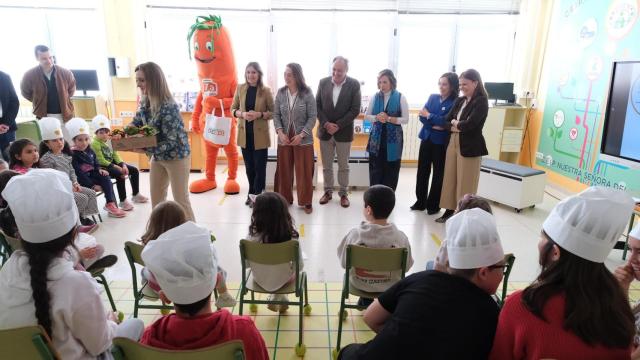 Programa frutas y hortalizas en centros educativos