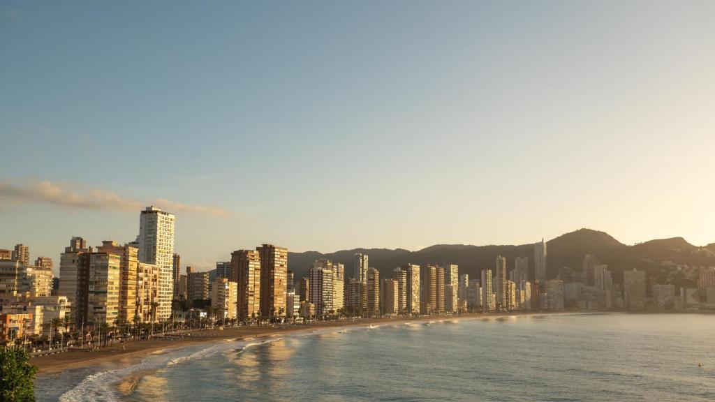 Vistas ciudad de Benidorm.