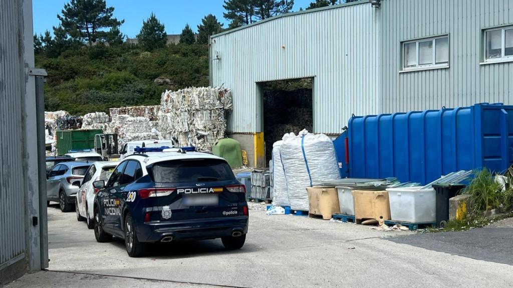 Planta de gestión de residuos de Penamoa, en A Coruña