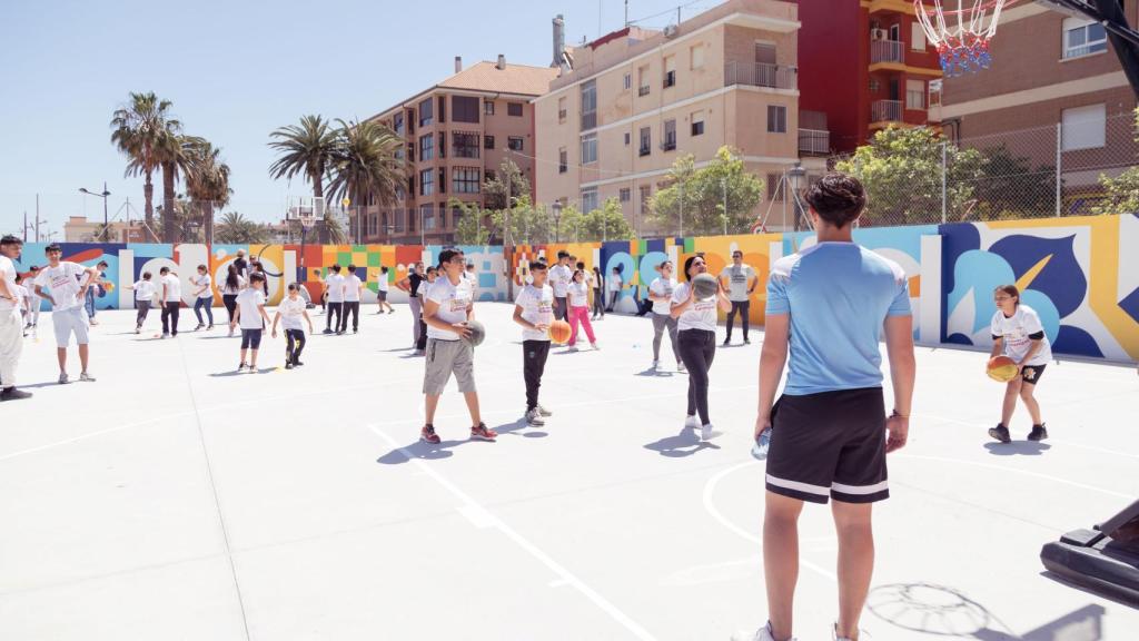 Los alumnos del Colegio Diocesano Santiago Apóstol Cabanyal disfrutan de sus nuevas instalaciones.