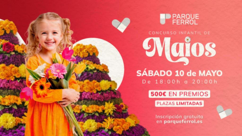 Parque Ferrol organiza un Concurso Infantil de Maios