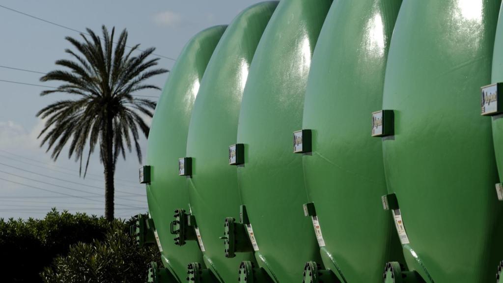 Bahía de Palma, la mayor planta desalinizadora que gestiona Veolia en España.