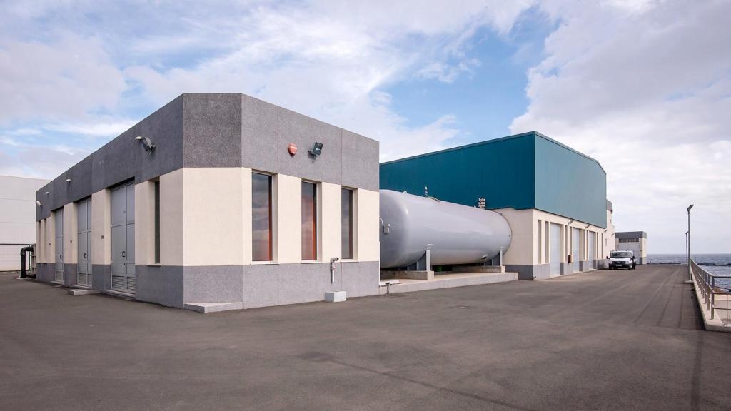 Planta desalinizadora Salinetas II, en Telde, Gran Canaria.