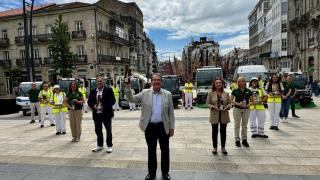 Vigo establece un dispositivo especial de limpieza para la Brincadeira de Bouzas