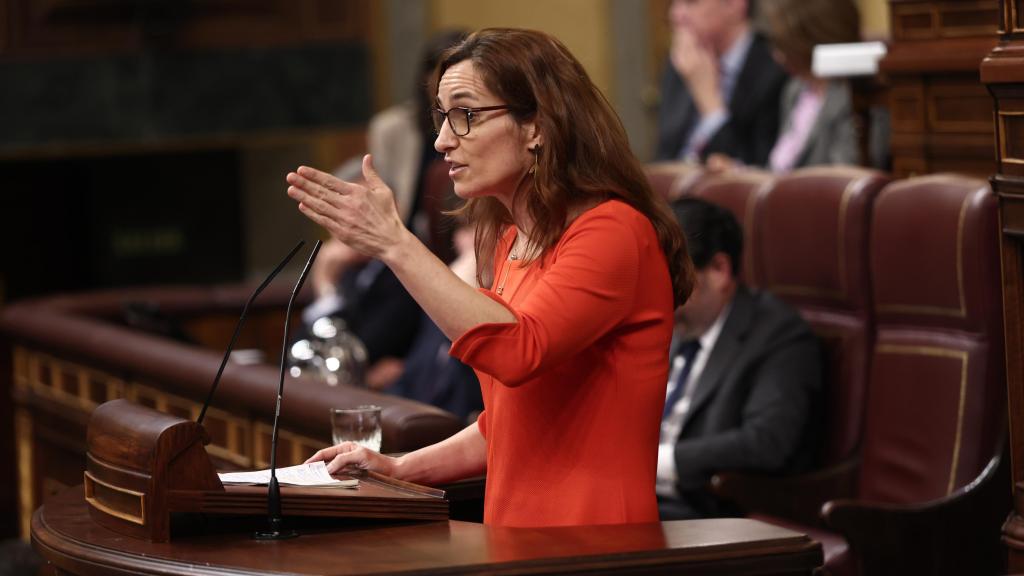 La ministra de Sanidad, Mónica García, en una imagen de archivo.