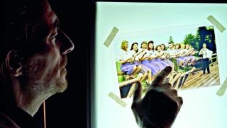 Víctor Clavijo en un momento de 'Blaubeeren'. Foto: Sergio Parra